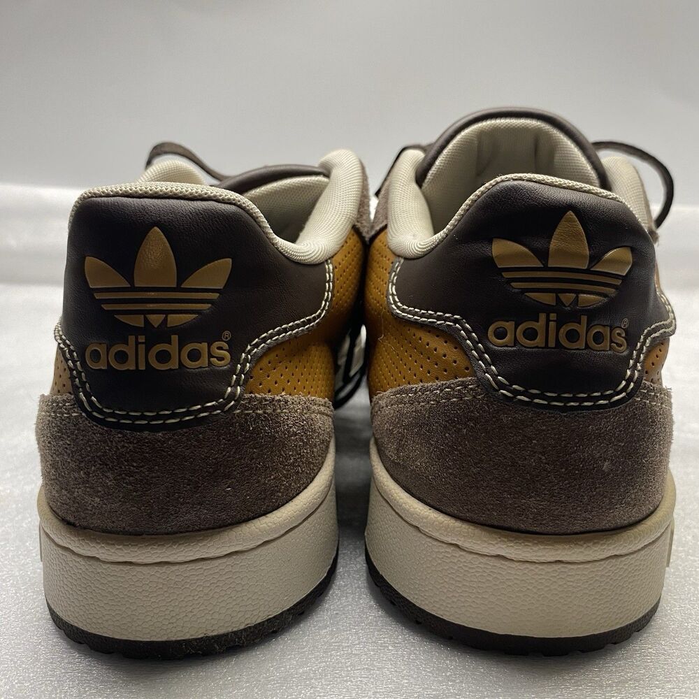 Adidas Daily 3.0 Skate Shoes Mens 11.5 Copper Brown Suede Sneakers - Picture 7 of 10